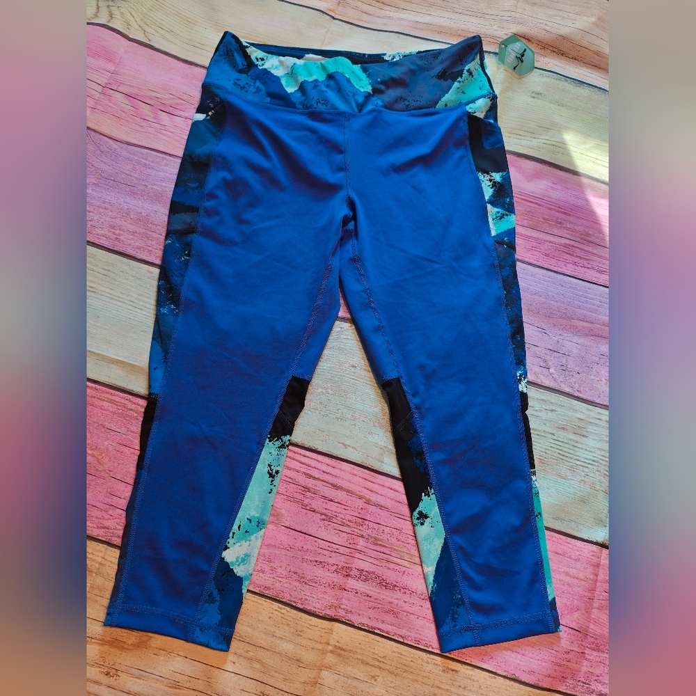 LuLaRoe Women's Leggings in Blue and Teal